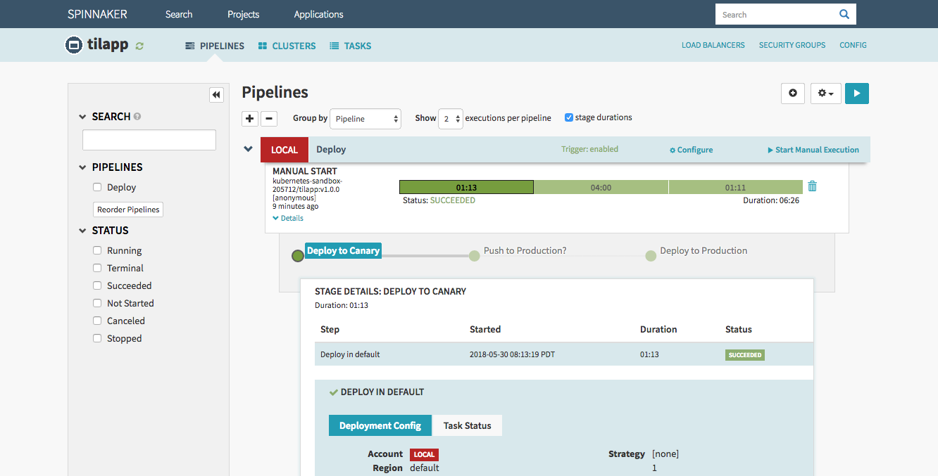 How to master a multi-stage continuous delivery of Vapor apps to a Kubernetes cluster