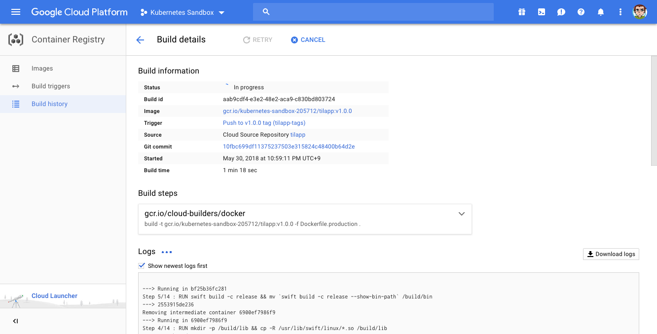 How to master a multi-stage continuous delivery of Vapor apps to a Kubernetes cluster