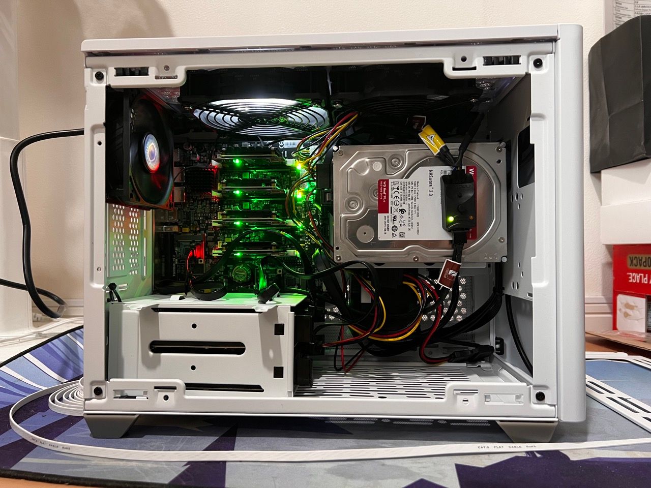 Gallery: building my own home server